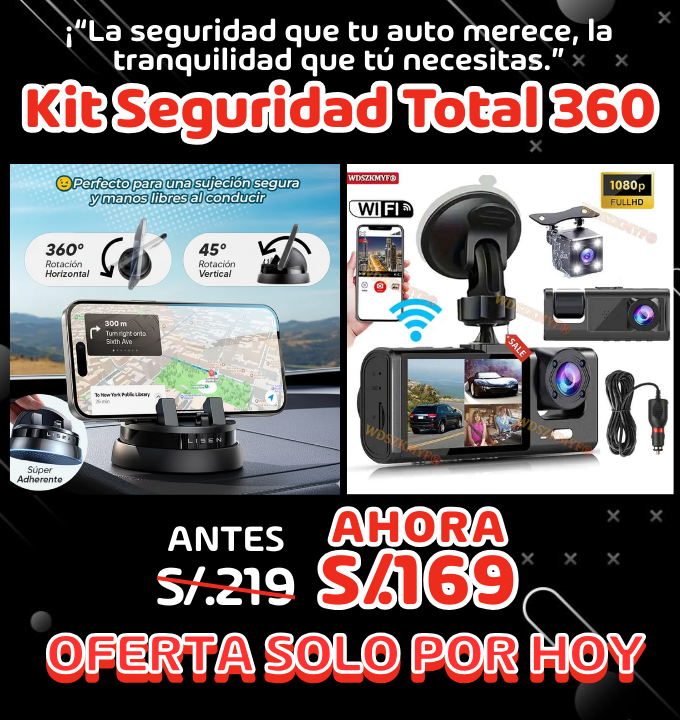 Kit seguridad total 360